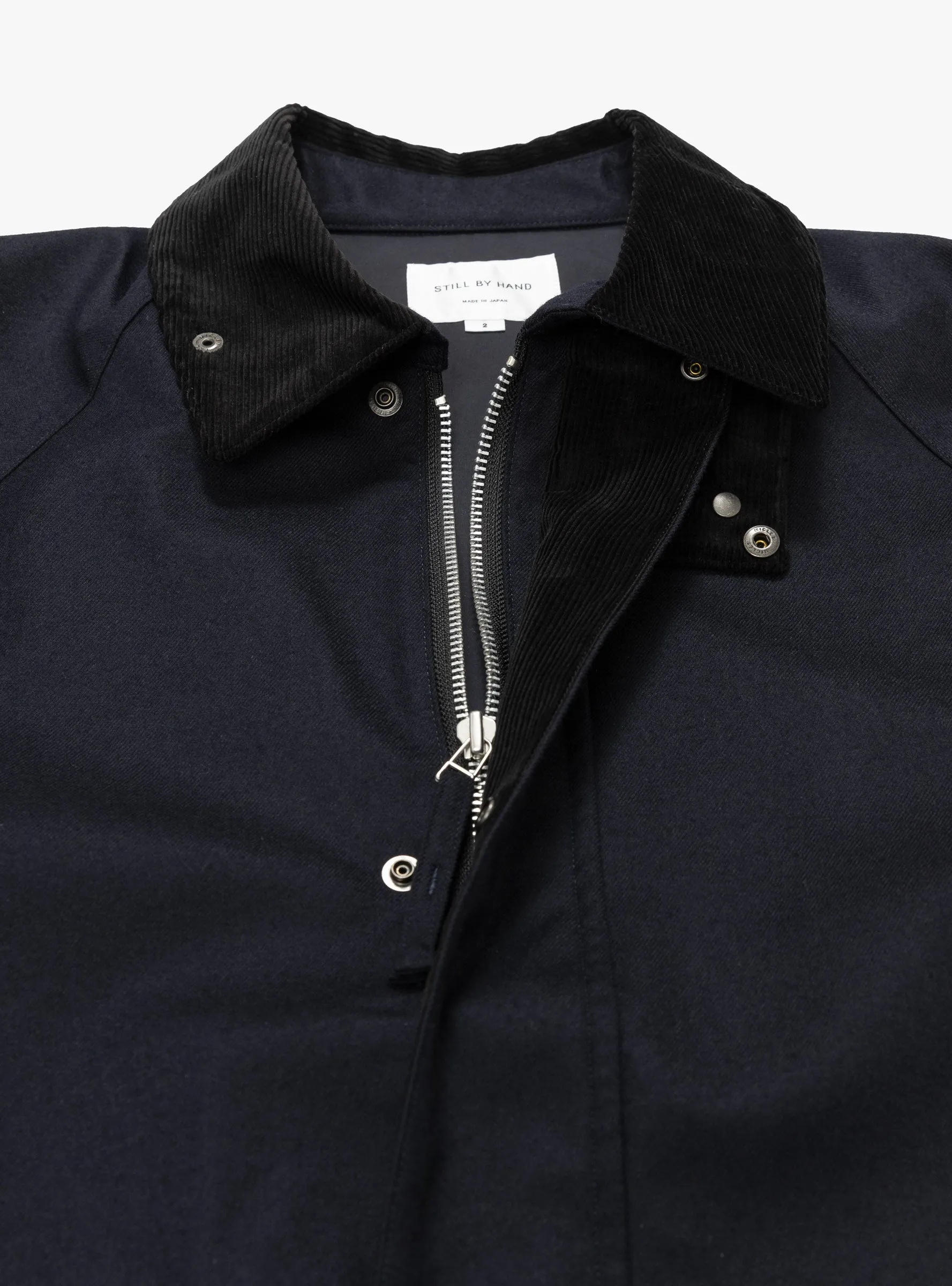 3-Layer Field Jacket Black Navy