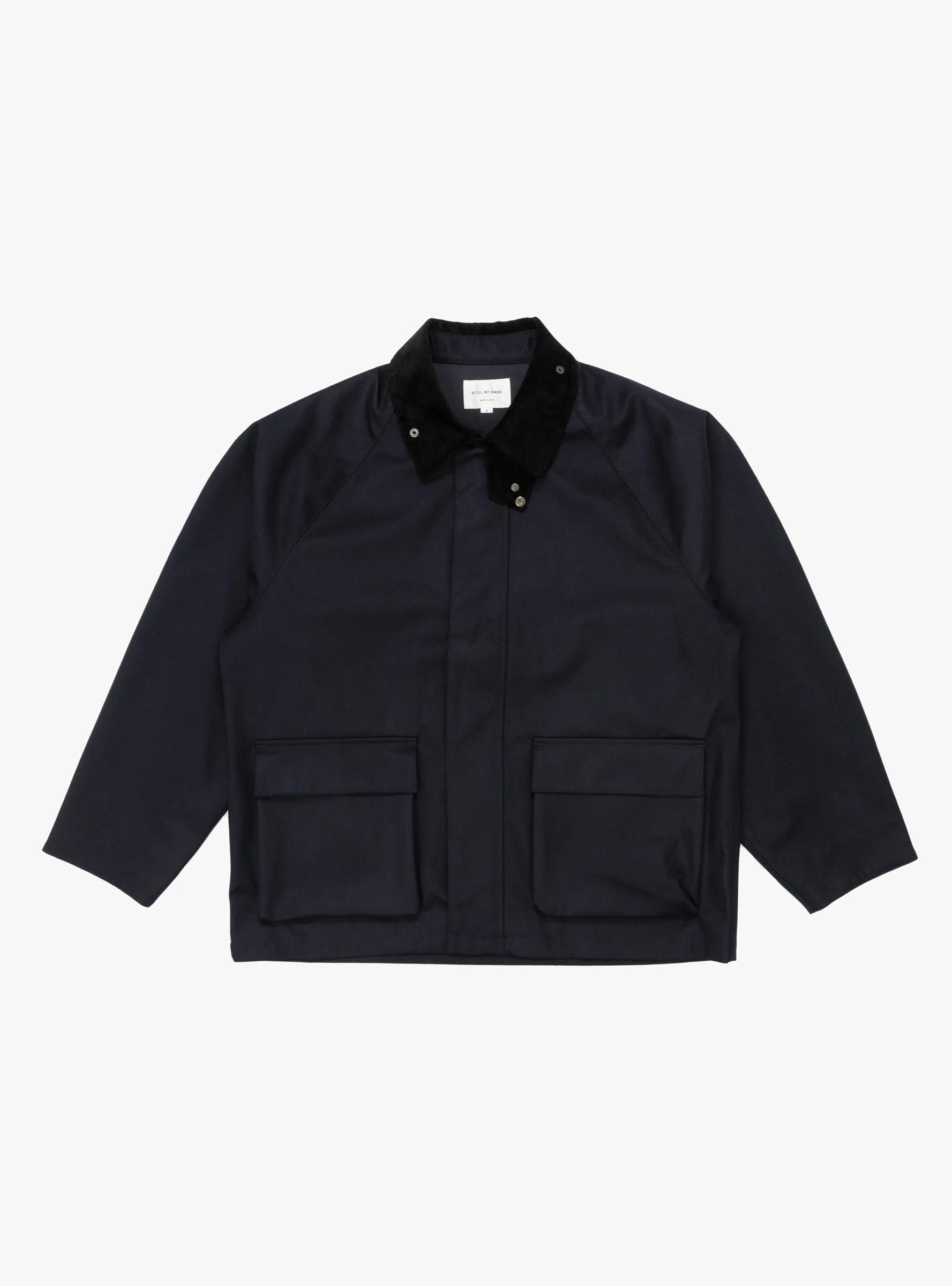 3-Layer Field Jacket Black Navy