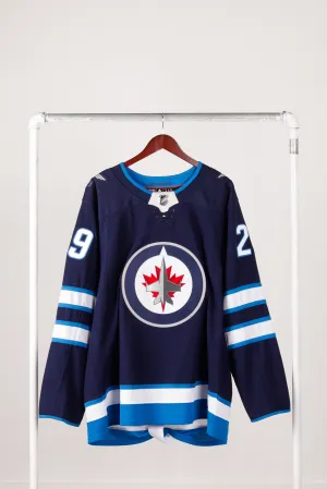 adidas '2017-18 Winnipeg Jets Patrick Laine Authentic Pro Away' Jersey