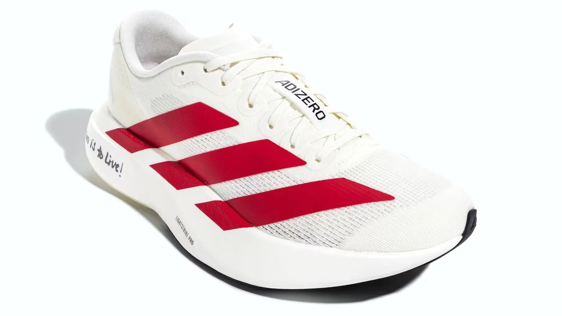 adidas Adizero EVO SL Off White Better Scarlet (Women's)
