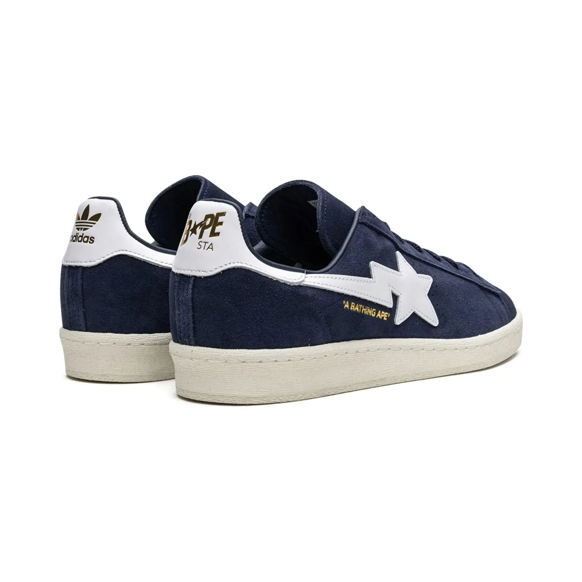 Adidas Campus 80s X Bape Collegiate Navy