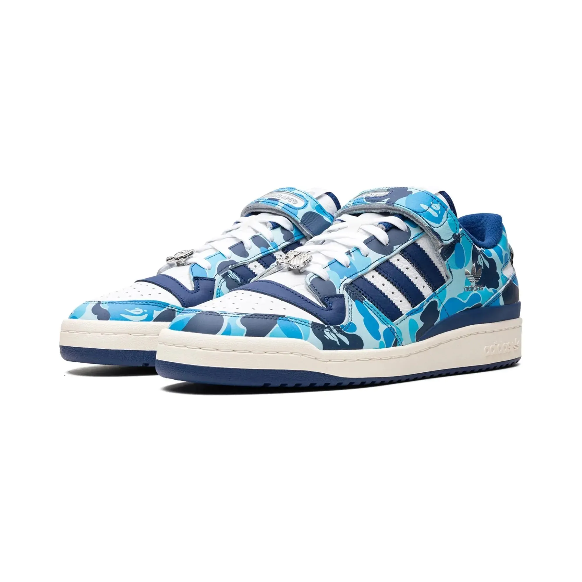 Adidas Forum 84 Low Bape 30th Anniversary Blue Camo