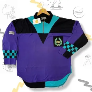 Adidas Originals 'world Record' 1/4 Zip Sweatshirt (L)
