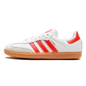 Adidas Samba OG White Solar Red Gum