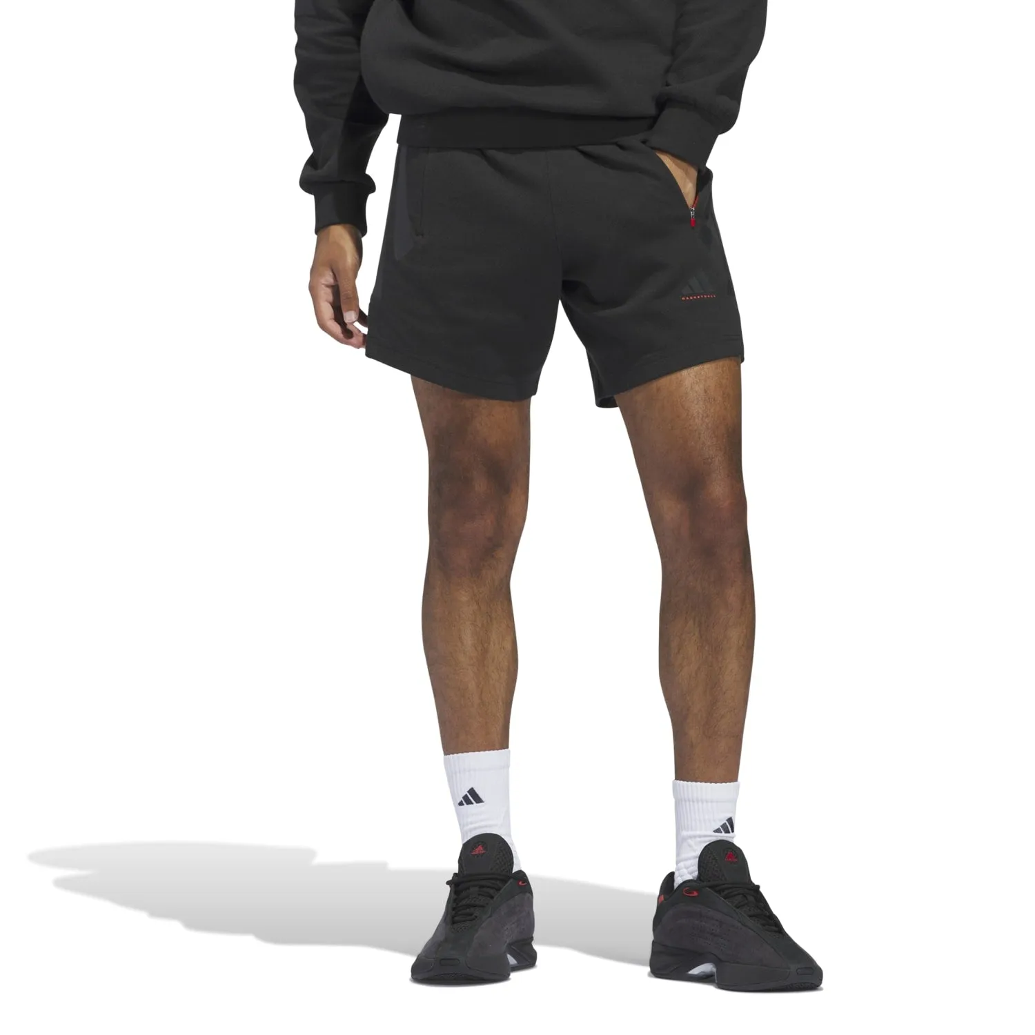 Adidas Unisex Basketball Spacer Shorts Black IW5650