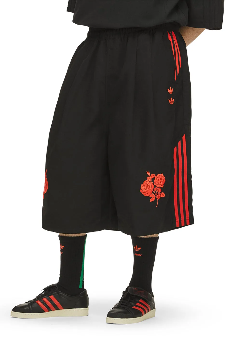 adidas x Willy Chavarria Long Shorts 'Black'
