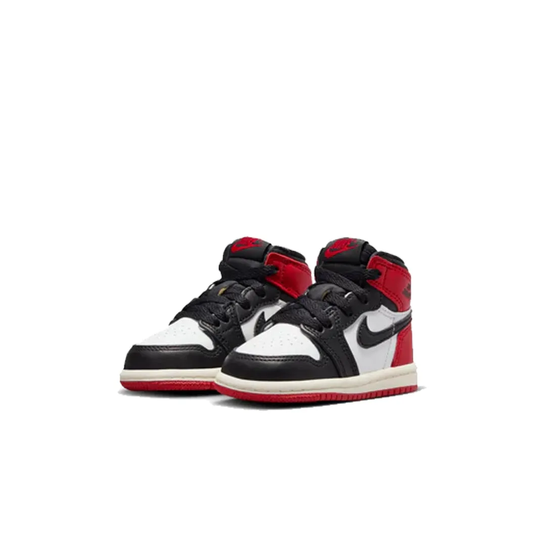 AIR JORDAN 1 RETRO HIGH OG (TD) BLACK TOE REIMAGINED