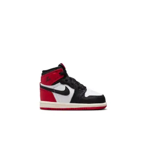 AIR JORDAN 1 RETRO HIGH OG (TD) BLACK TOE REIMAGINED