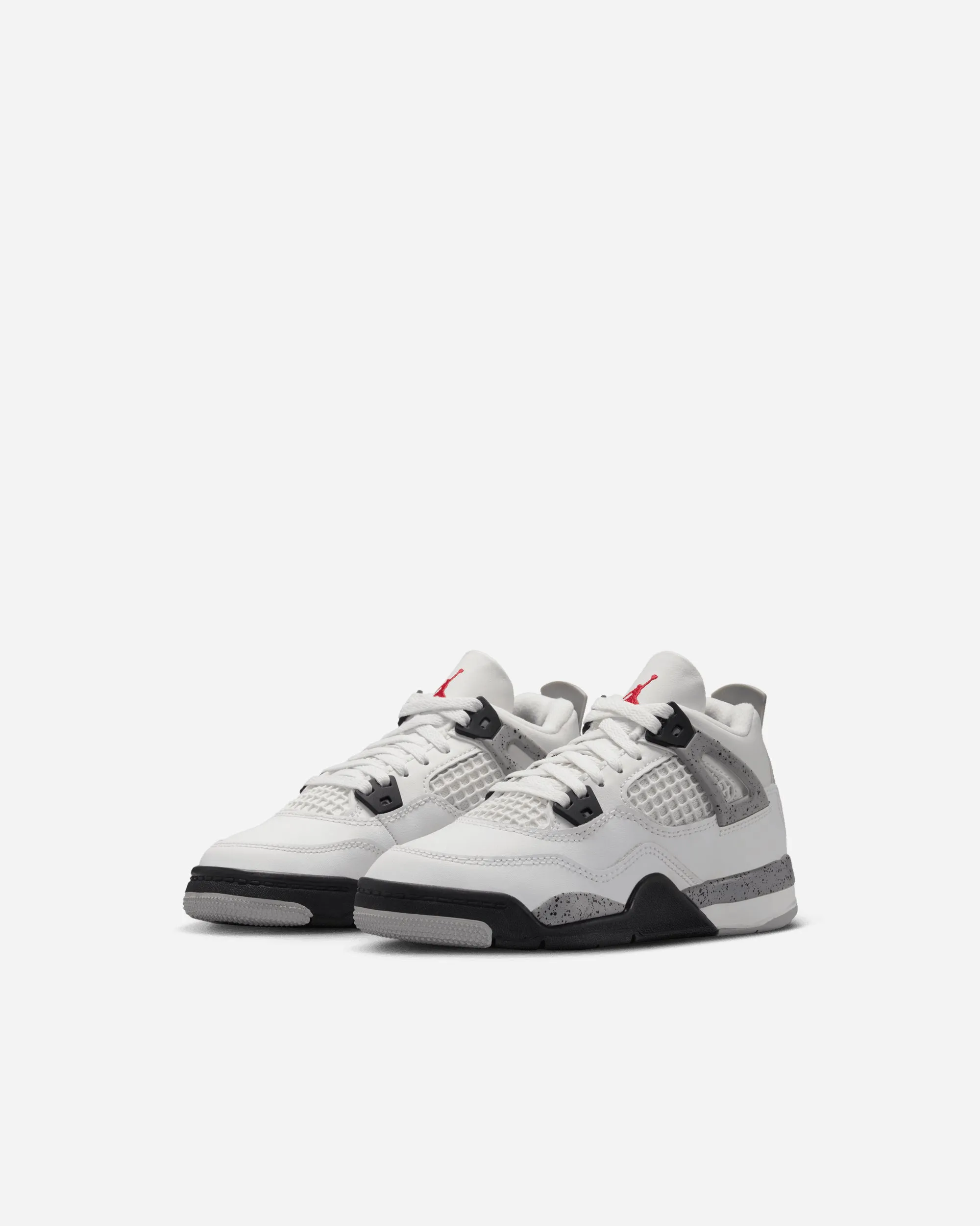 Air Jordan 4 Retro OG White Cement (Preschool)