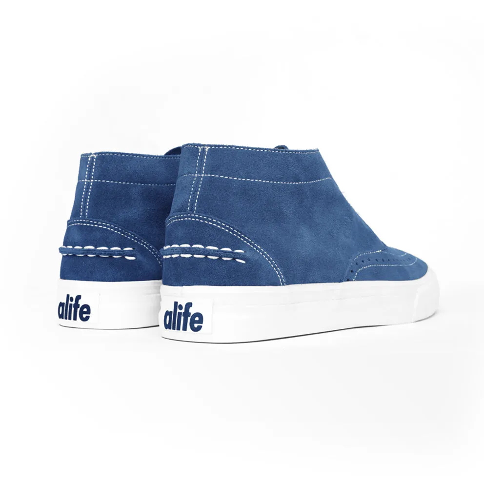 ALIFE PUBLIC ESTATE MID SUEDE // NAVY