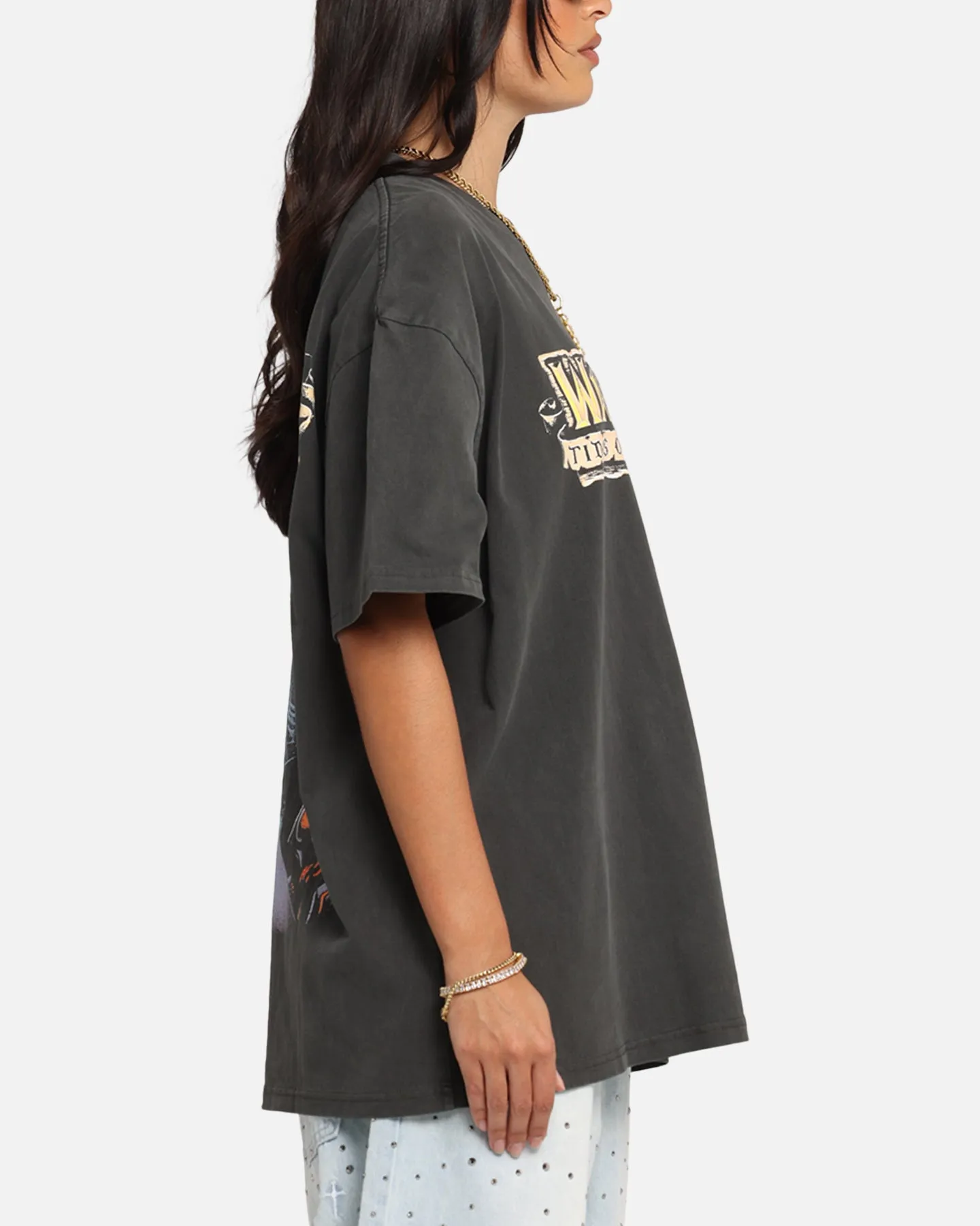 American Thrift X Warcraft II: Tides Of Darkness Heavy T-Shirt Black Wash