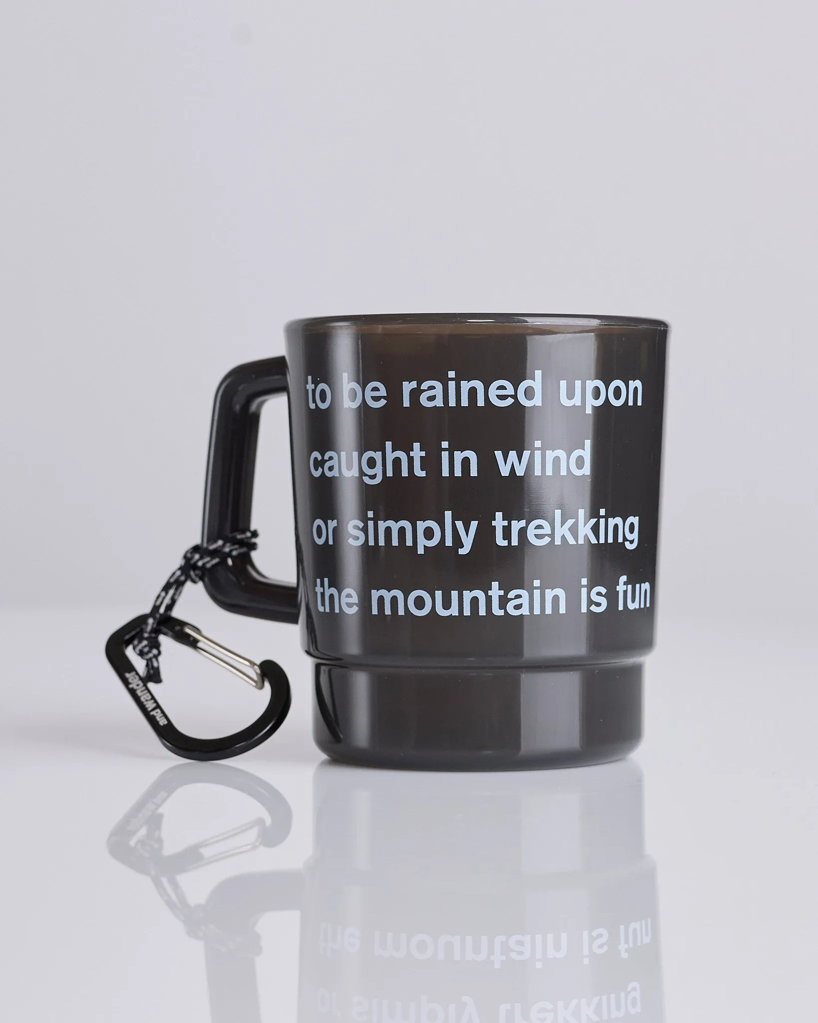 and wander Logo PP Mug Black