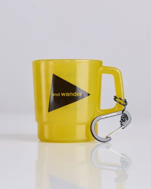 and wander Logo PP Mug Yellow