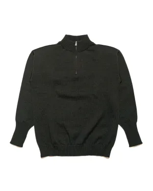 Andersen-Andersen Seaman Half-Zip Hunting Green