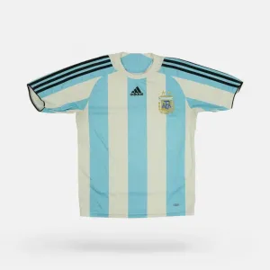 Argentina Adidas Home 2007-2008 Jersey (S)