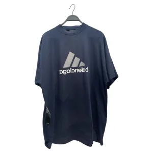 BALENCIAGA/T-Shirt/XL/Cotton/NVY/ADIDAS
