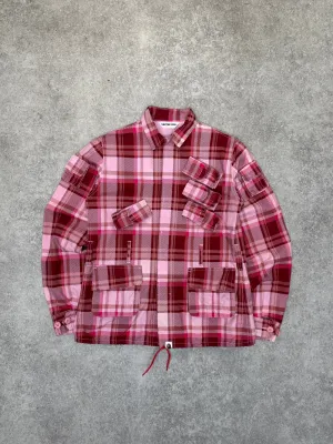 Bape Multi Pocket Technical Plaid Jacket