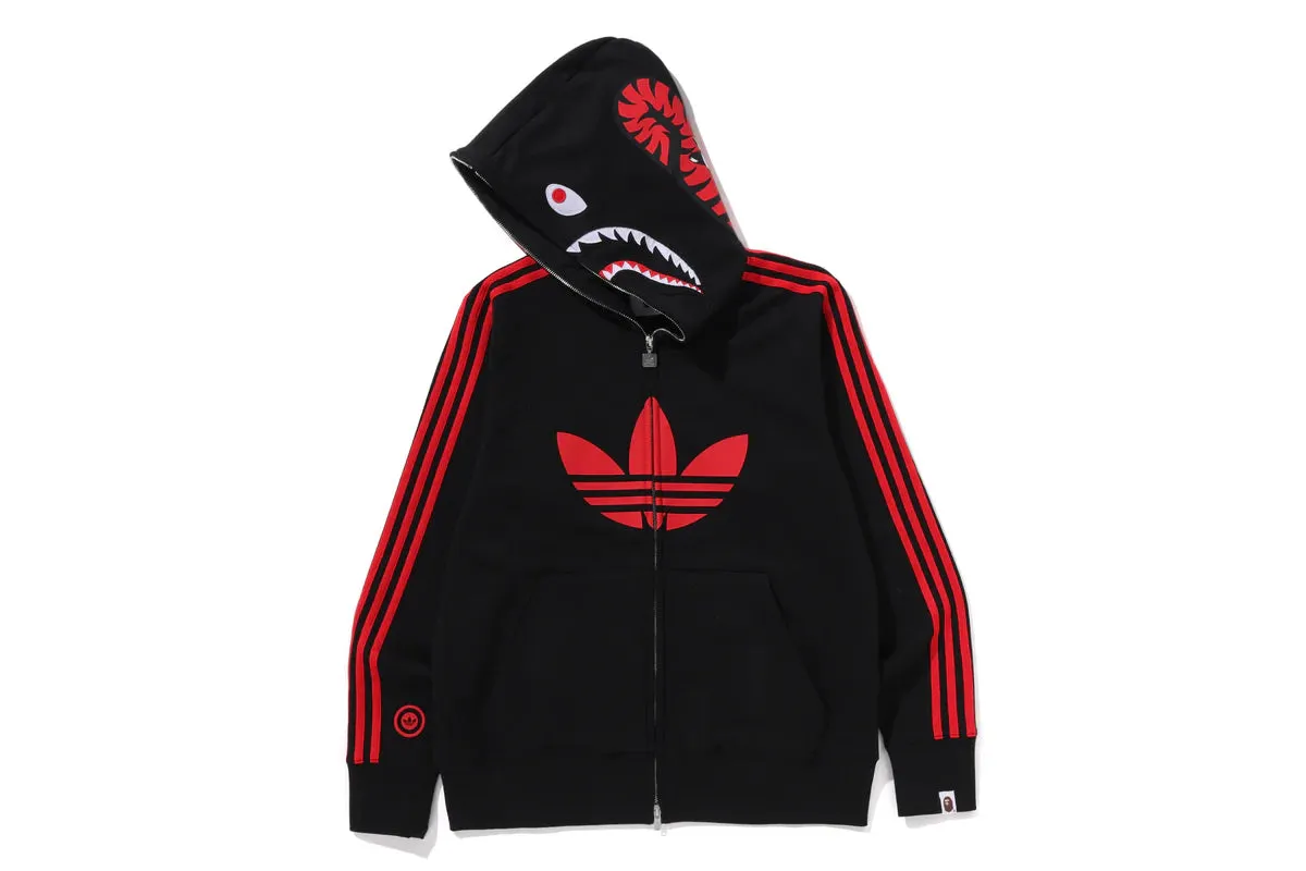 Bape x Adidas - Shark Full Zip Hoodie