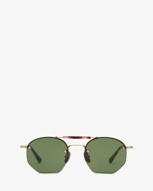 Brain Dead - Kaz Sunglasses - (Gold)