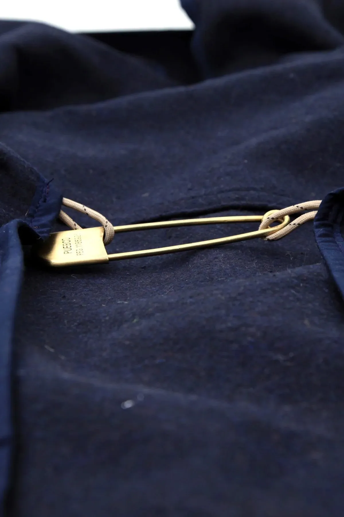 Brass Safety Pin 13cm