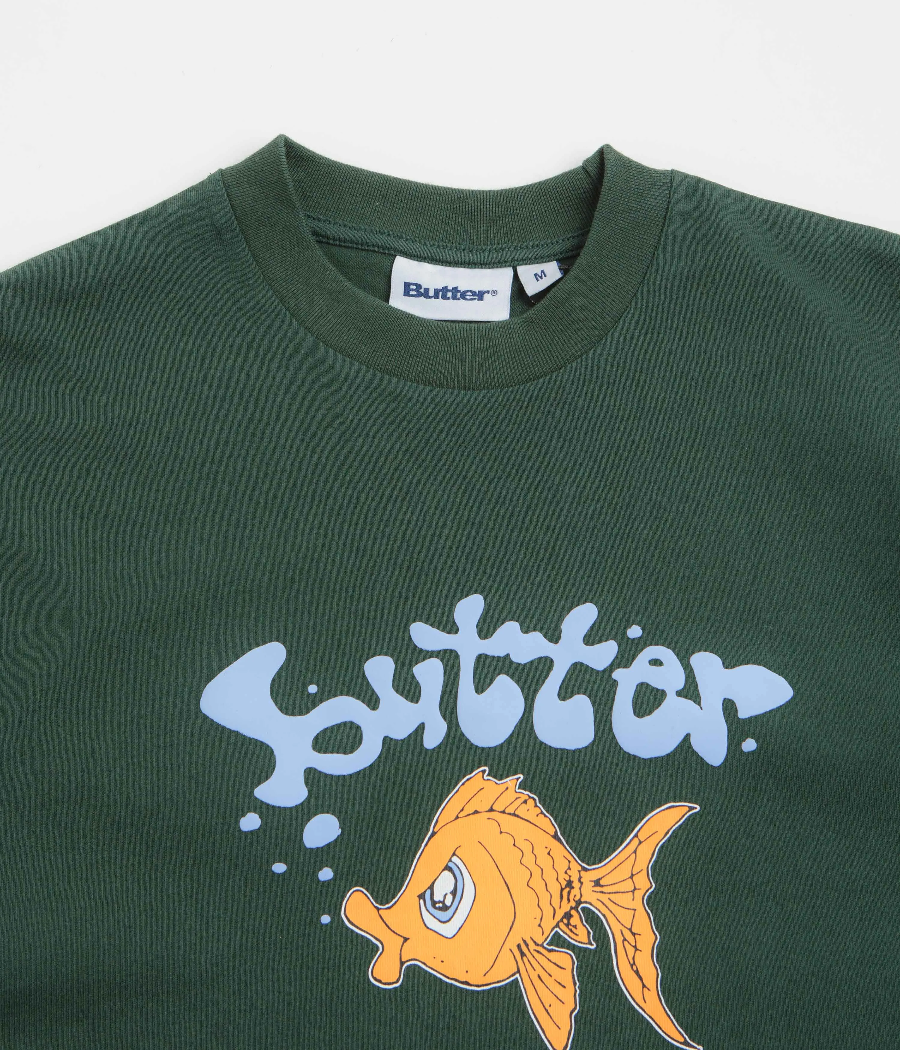 Butter Goods Goldfish T-Shirt - Dark Forest