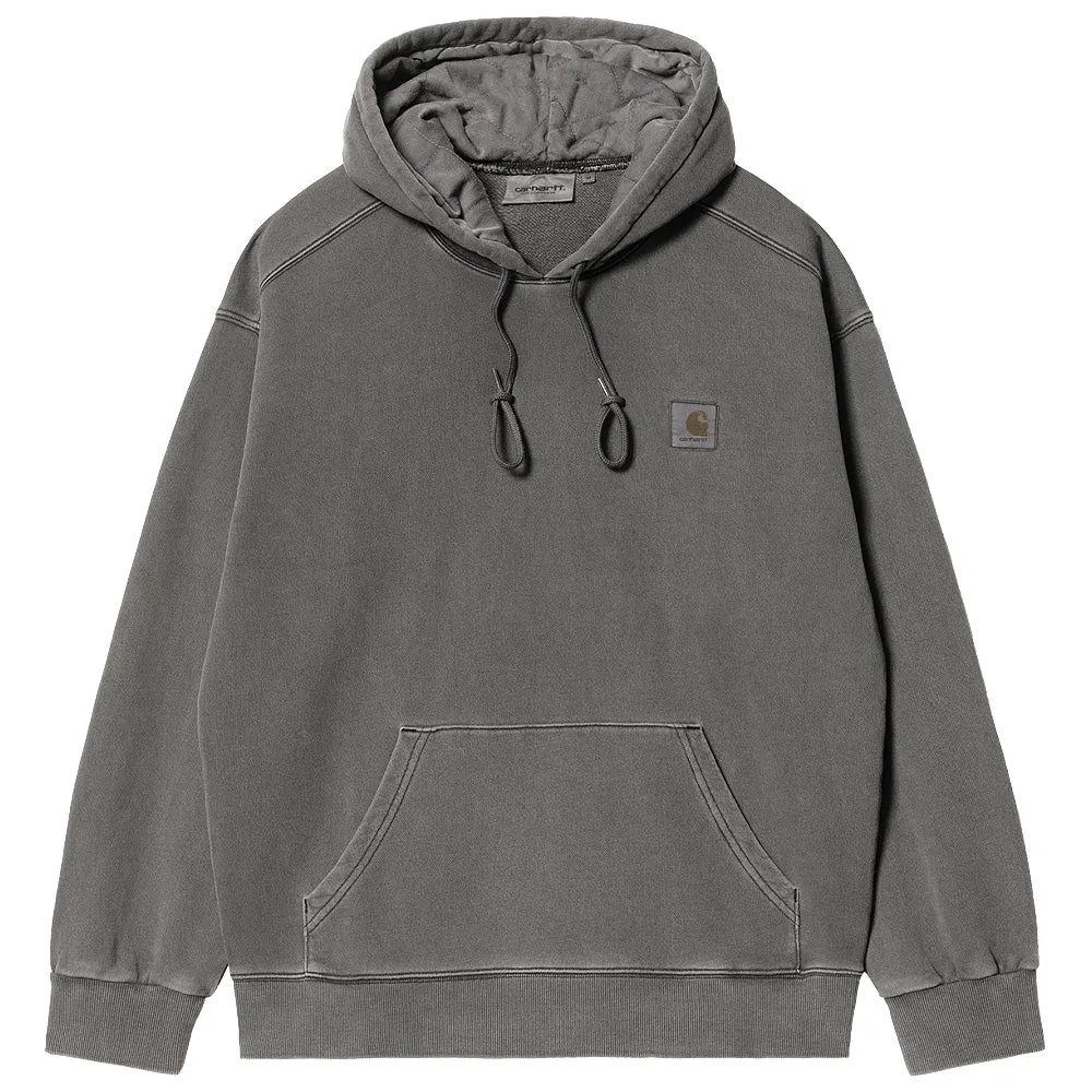 CARHARTT WIP HOODED VISTA SWEAT // GRAPHITE (GARMENT DYED)
