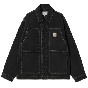 CARHARTT WIP OG DOUBLE FRONT JACKET // BLACK STONE WASHED