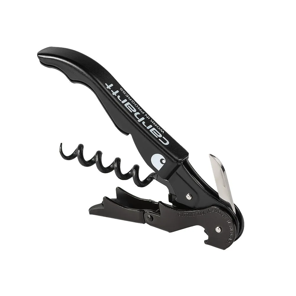 CARHARTT WIP SCRIPT PULLTAP'S CORKSCREW // BLACK/WHITE