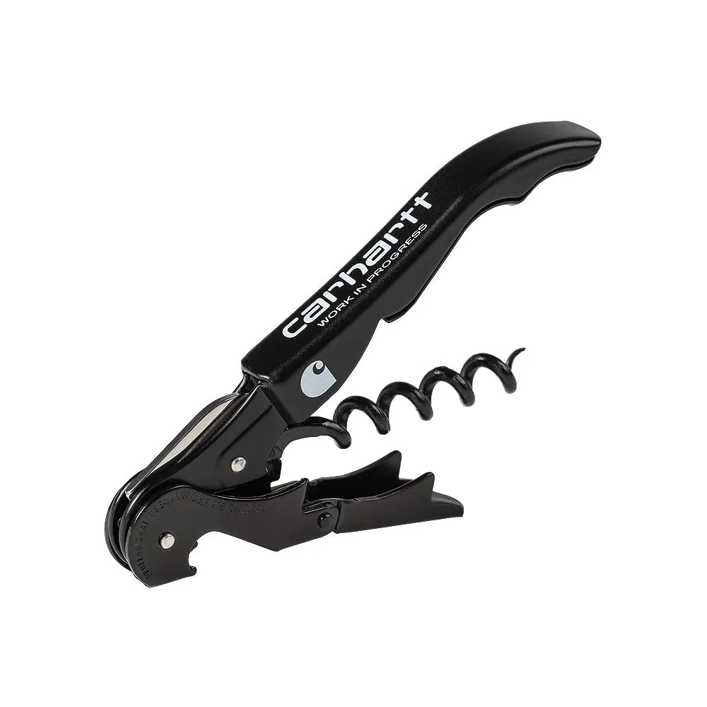CARHARTT WIP SCRIPT PULLTAP'S CORKSCREW // BLACK/WHITE
