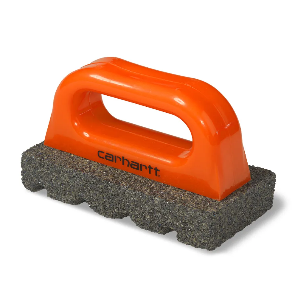 CARHARTT WIP SKATE RUB BRICK TOOL // ORANGE/BLACK