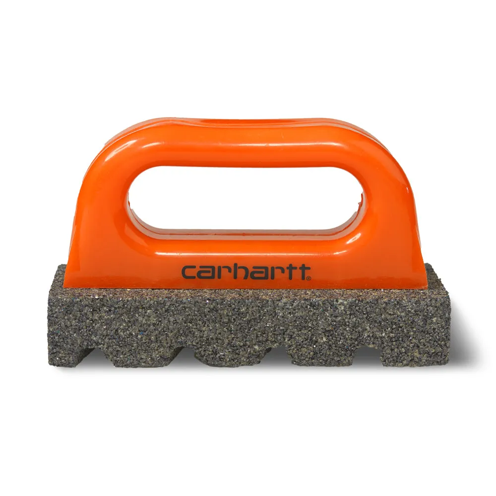 CARHARTT WIP SKATE RUB BRICK TOOL // ORANGE/BLACK
