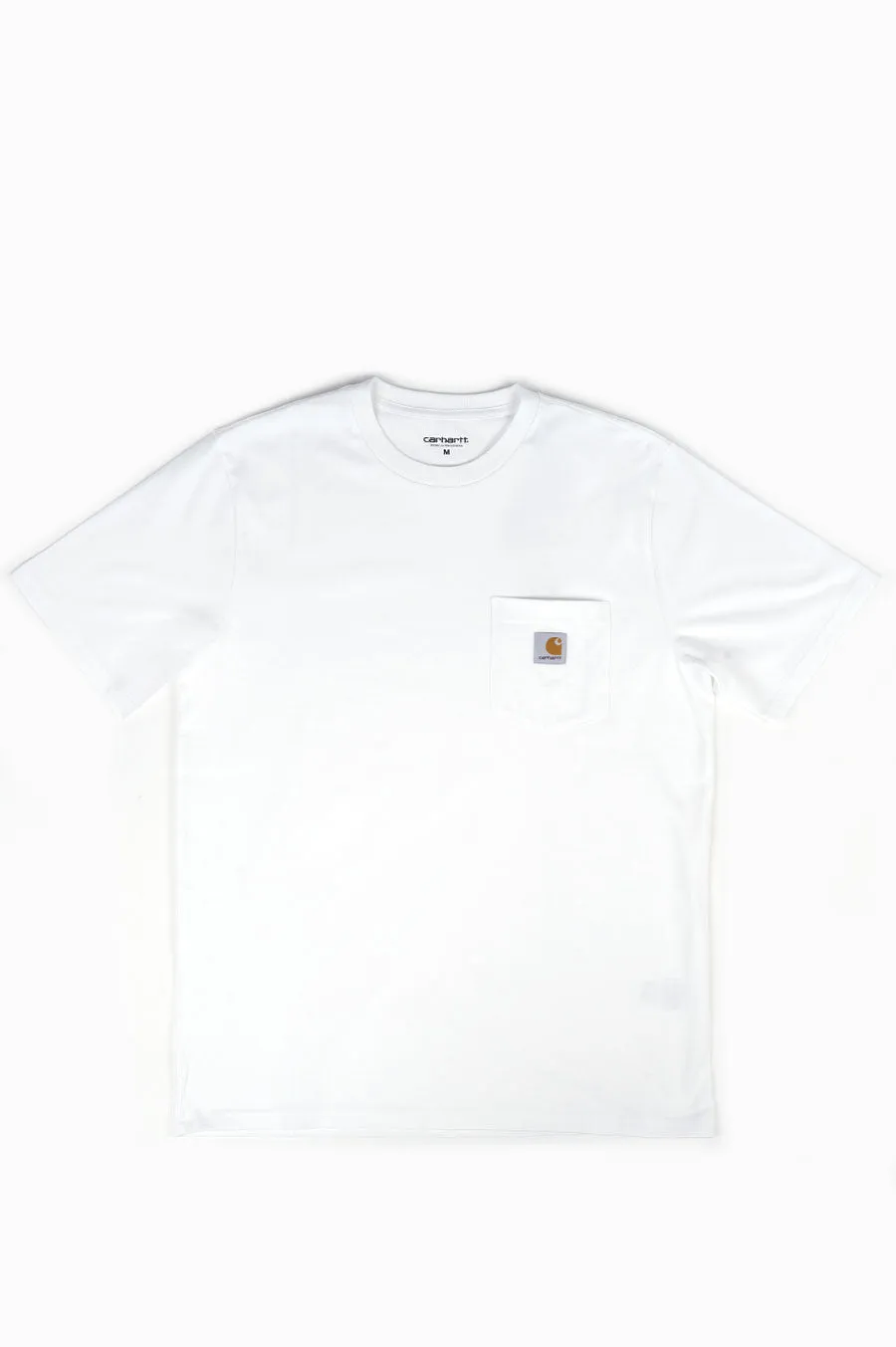 CARHARTT WIP SS POCKET TEE WHITE