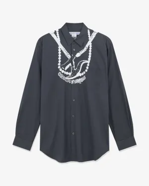 CDG Shirt - Men's A$AP Nast Chain Shirt - (Grey)