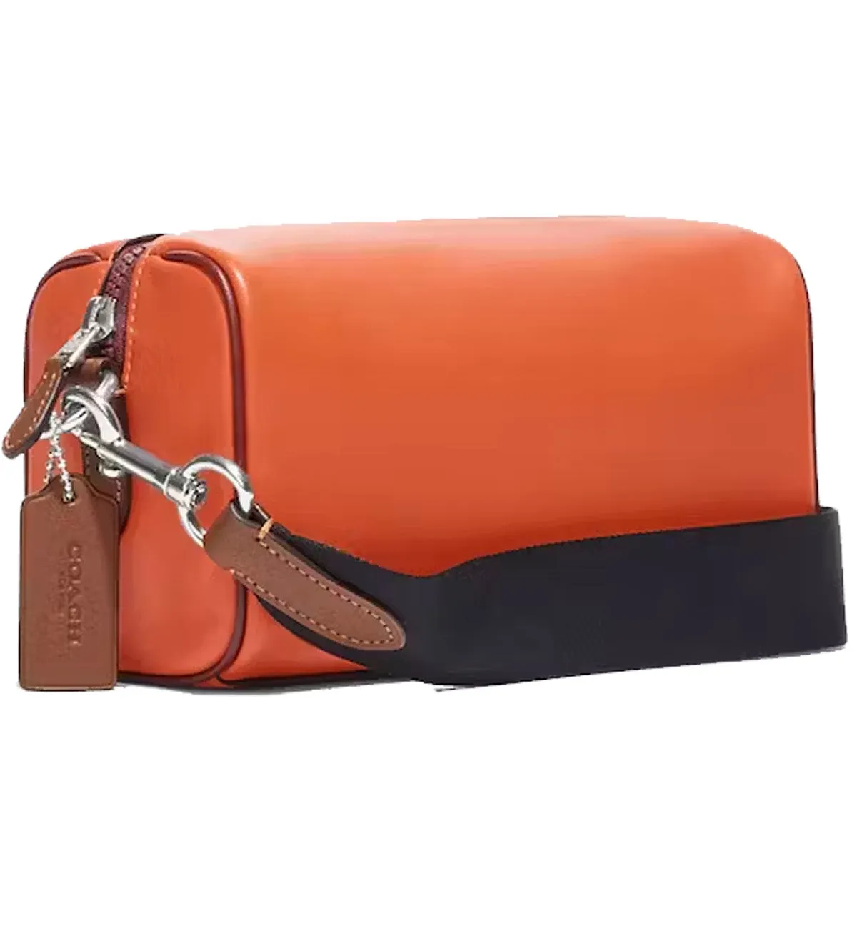 Coach Axel Crossbody with Coach Stamp Orange Bag