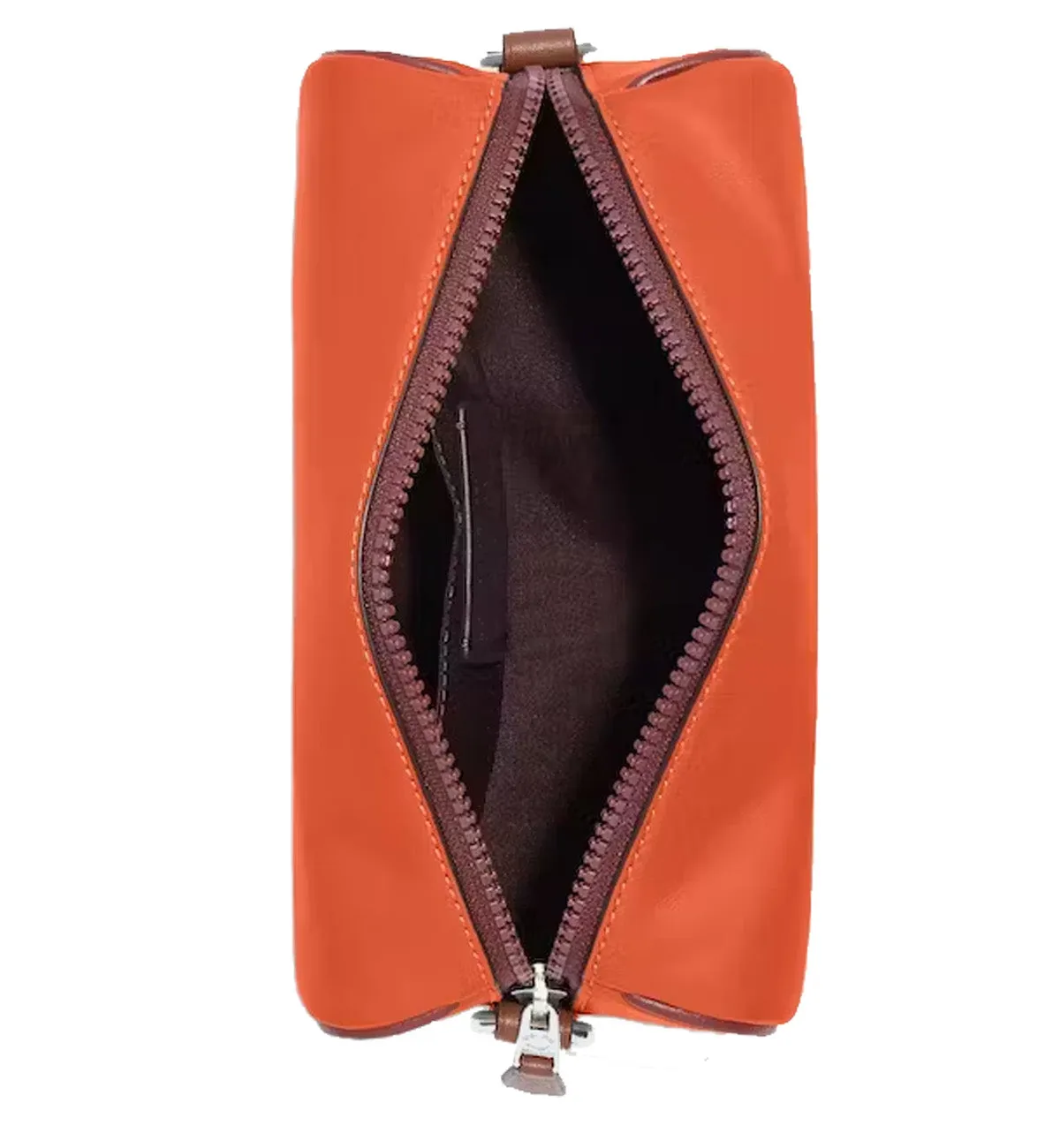Coach Axel Crossbody with Coach Stamp Orange Bag