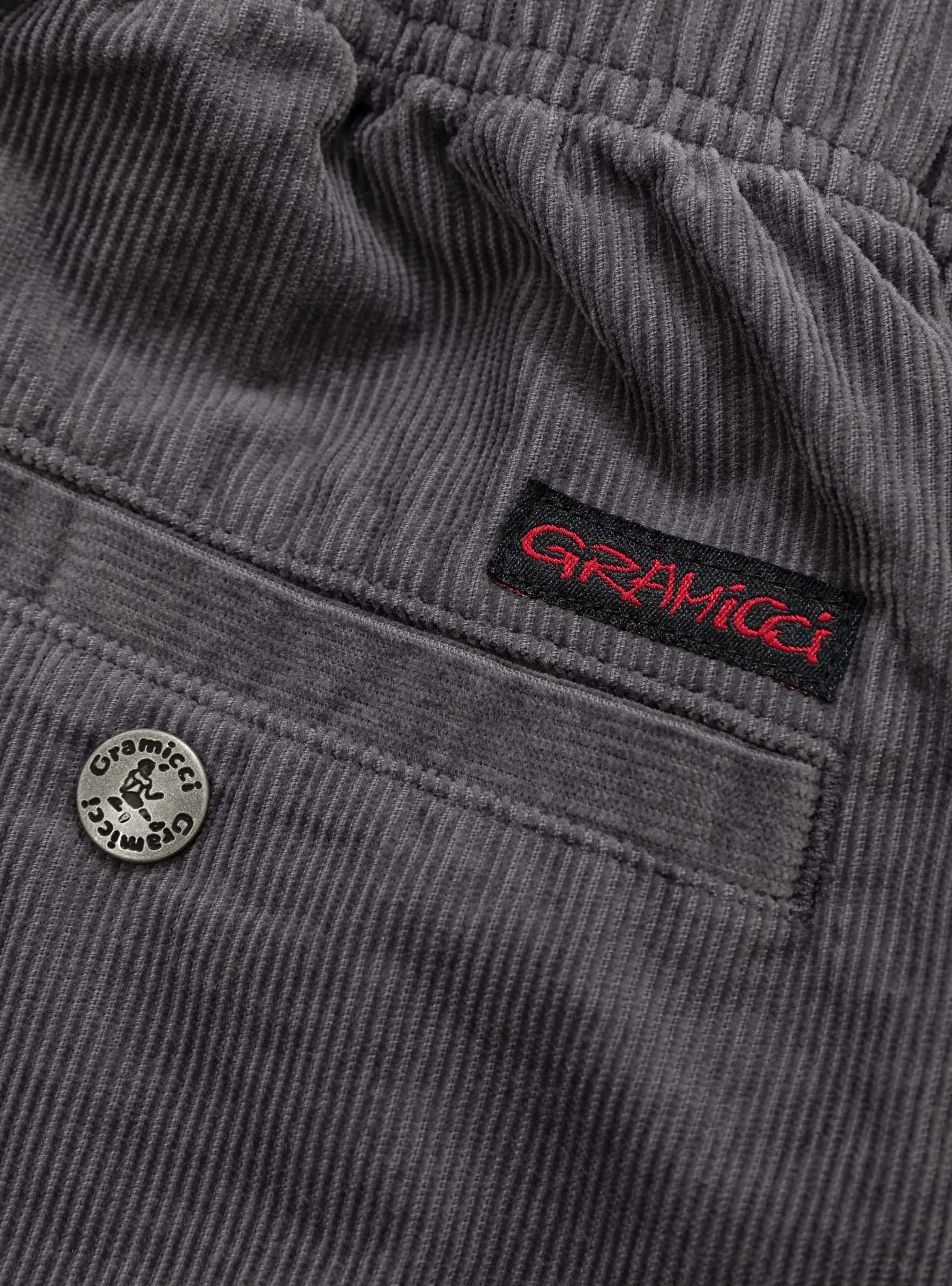 Corduroy G-Short Charcoal