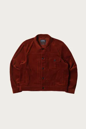 Corduroy Trucker Jacket - Brick