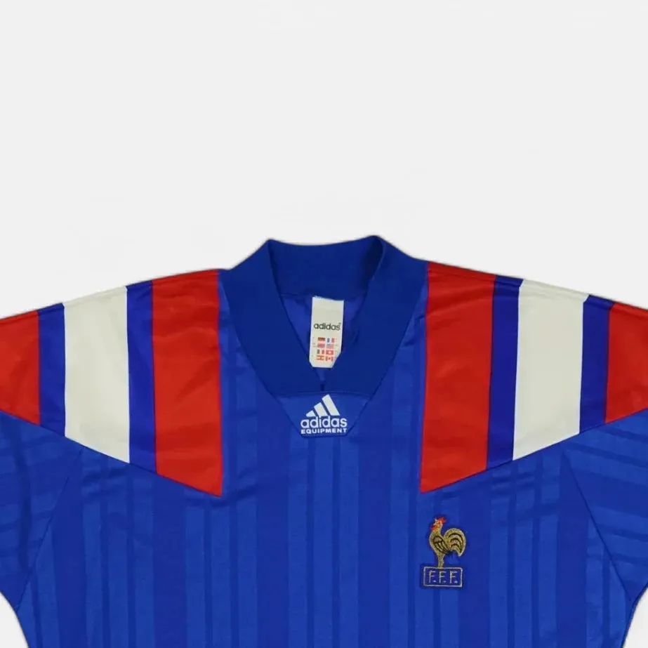 France Adidas Home 1992-1994 Jersey (XL)