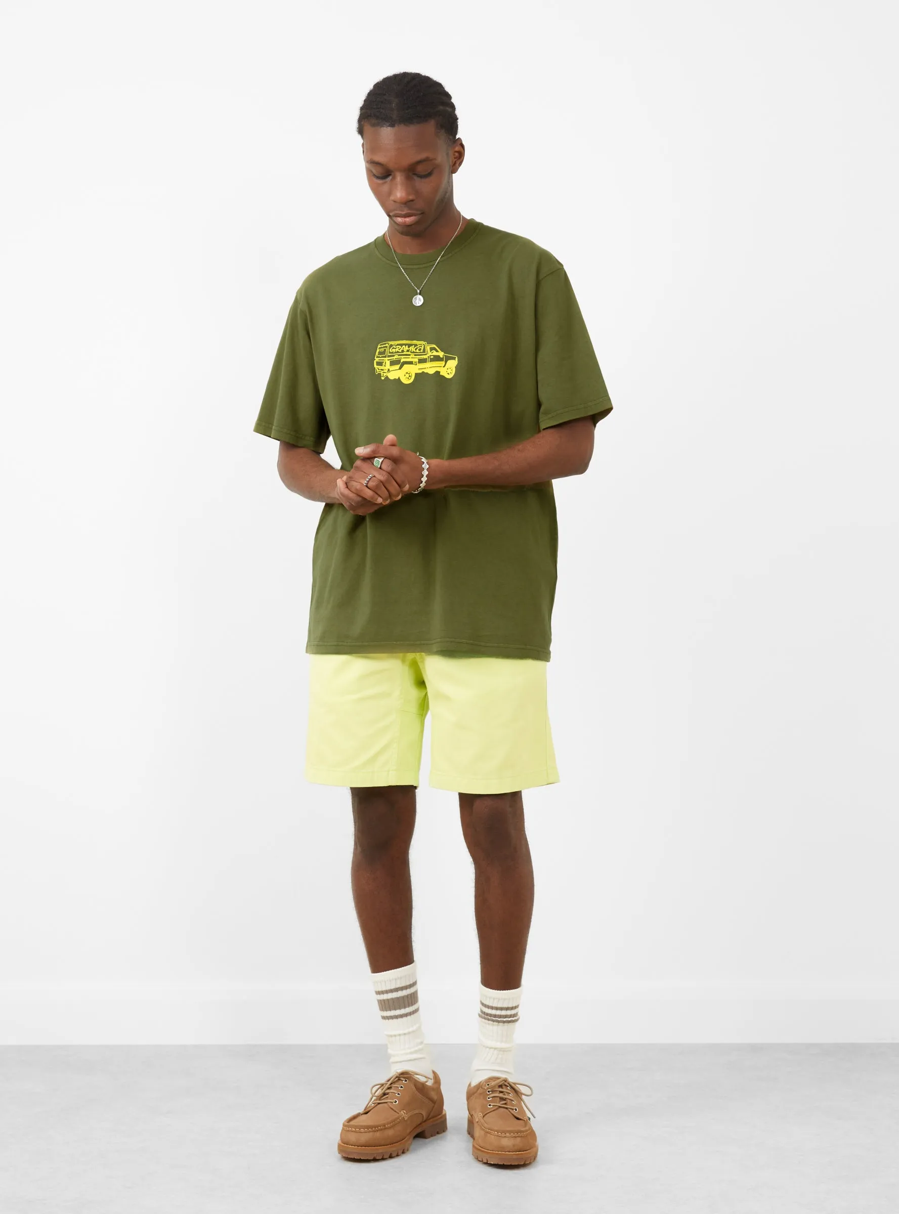 G-Short Pigment Dye Fossil Grey