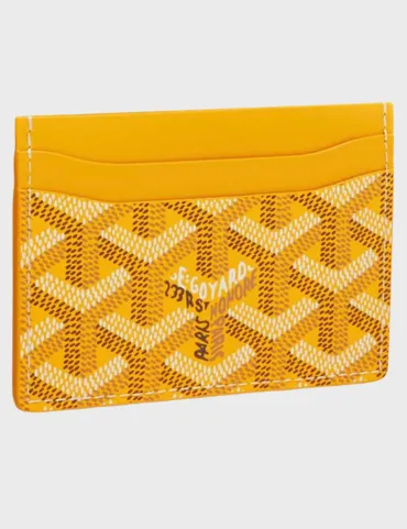 Goyard Saint - Sulpice Card Wallet - Yellow