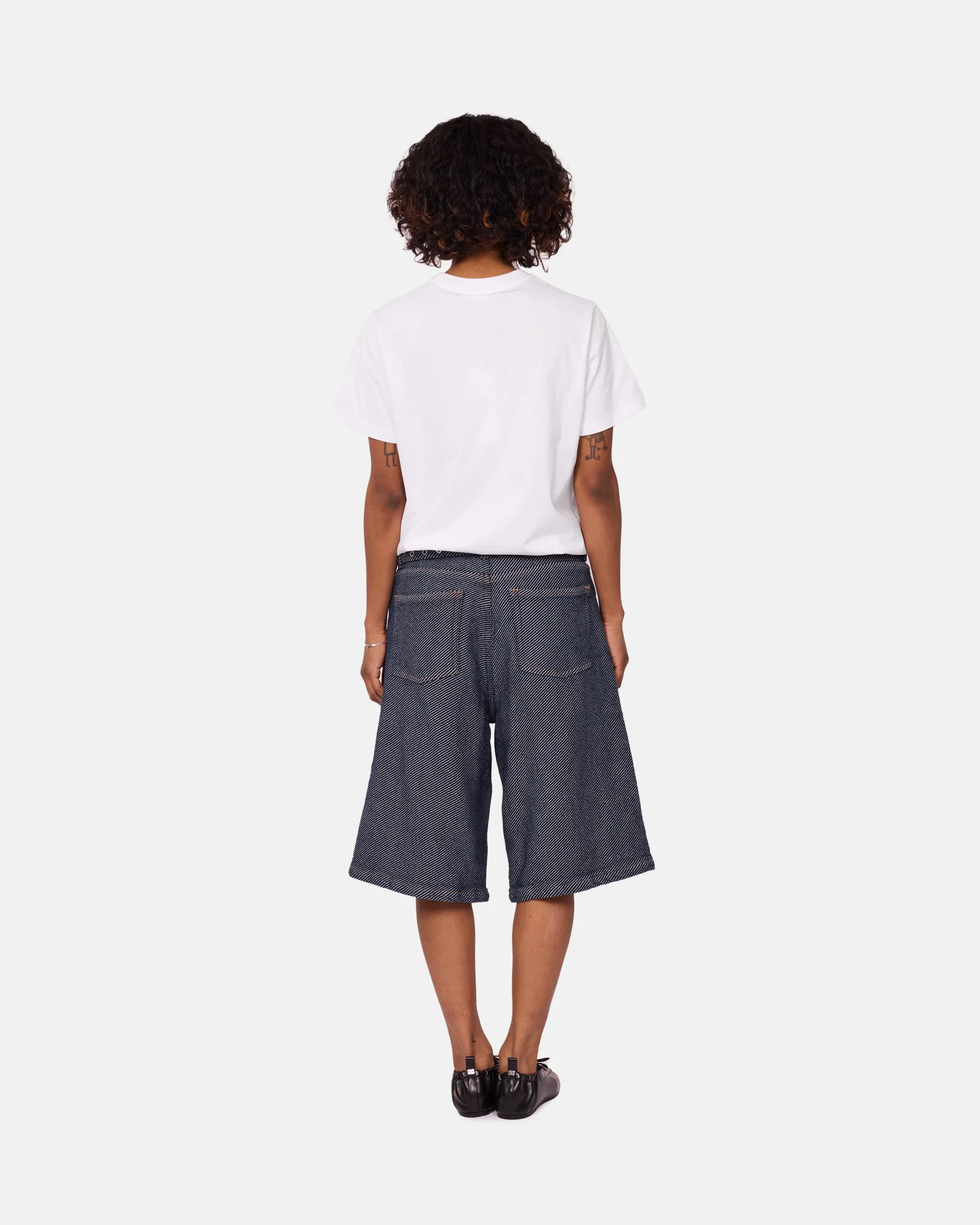 Heavy Twill Denim Shorts