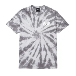 HUF HAZE BRUSH TIE DYE S/S TEE // BLACK