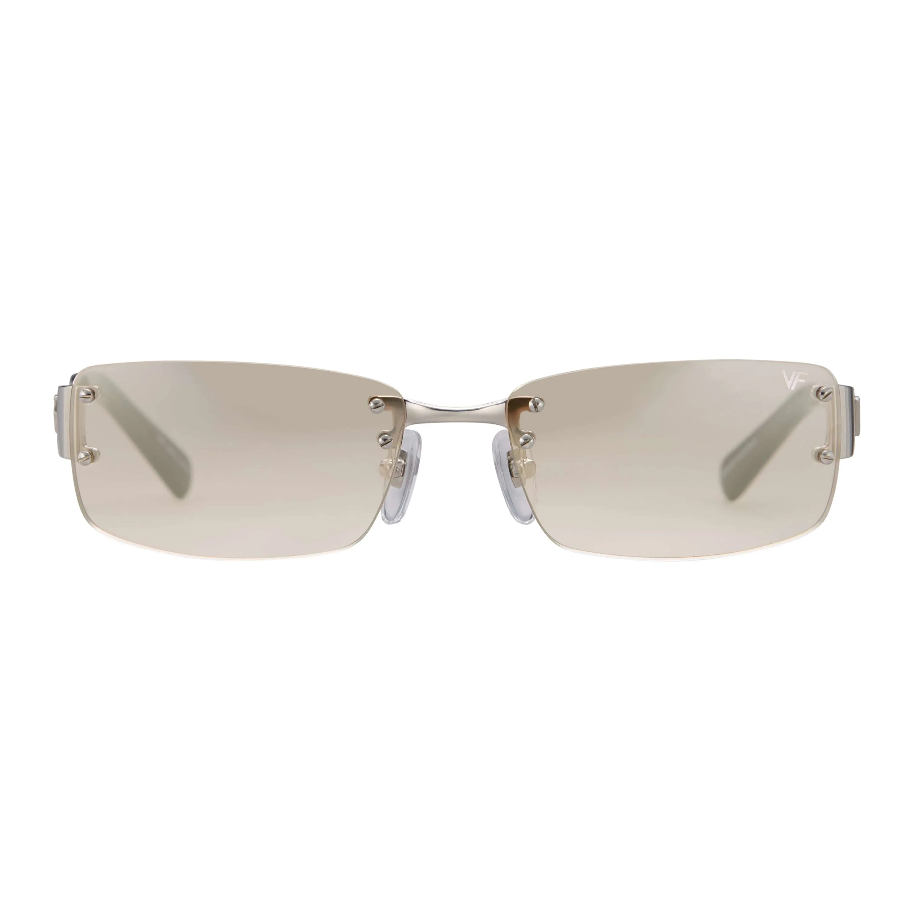 Infamous Rimless Drill Mount 24KT White Gold