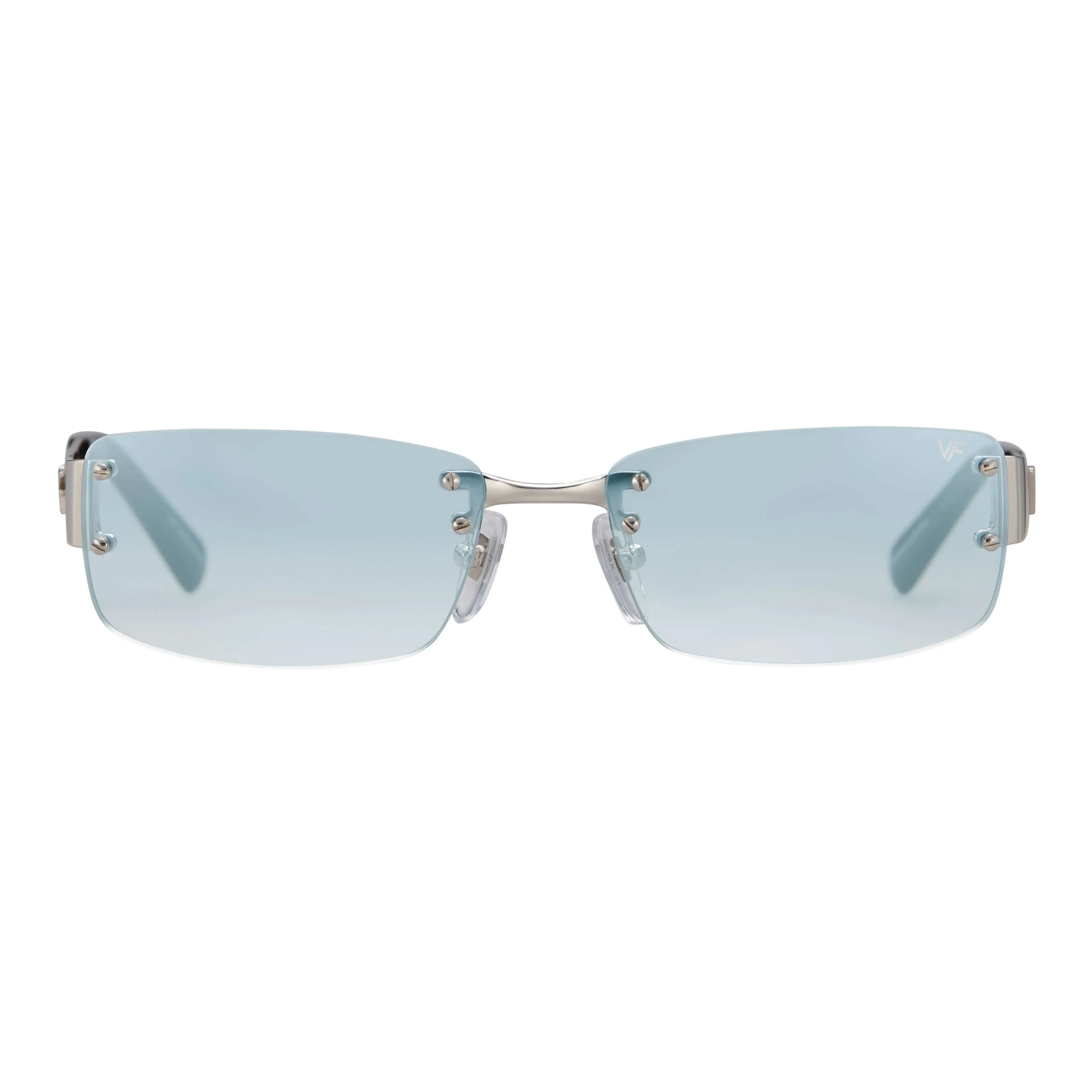 Infamous Rimless Drill Mount 24KT White Gold