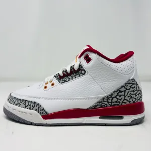 Jordan 3 Retro Cardinal (GS)