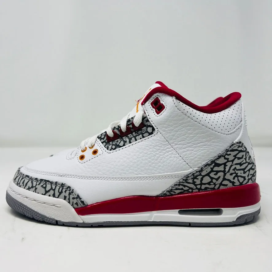 Jordan 3 Retro Cardinal (GS)