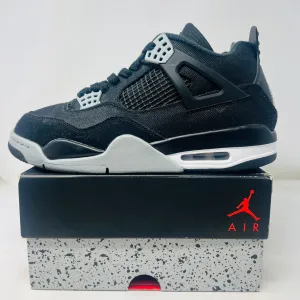 Jordan 4 Retro SE Black Canvas