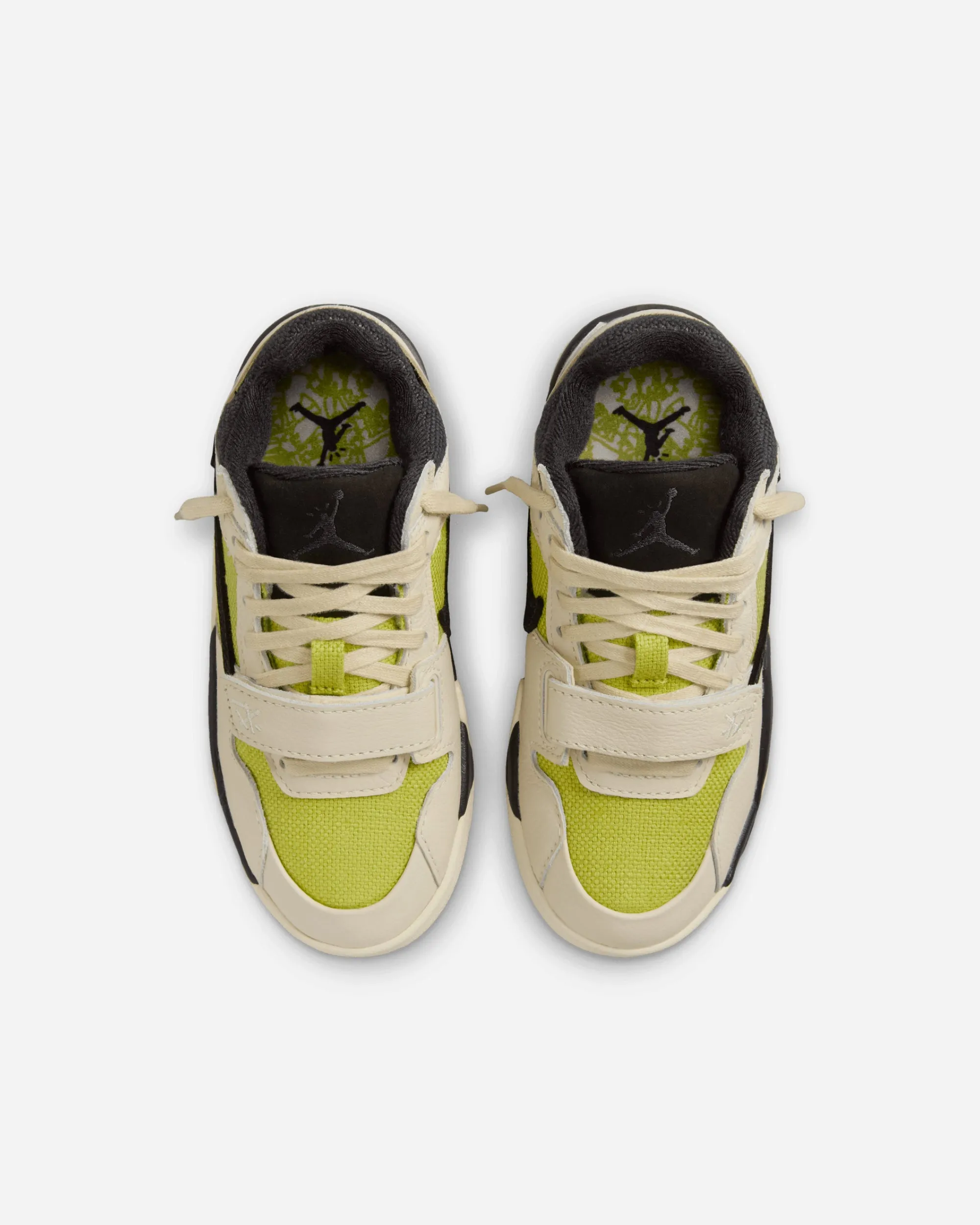 Jordan Brand x Travis Scott Jumpman Jack CJ1 T-Rexx Bright Cactus (Preschool)