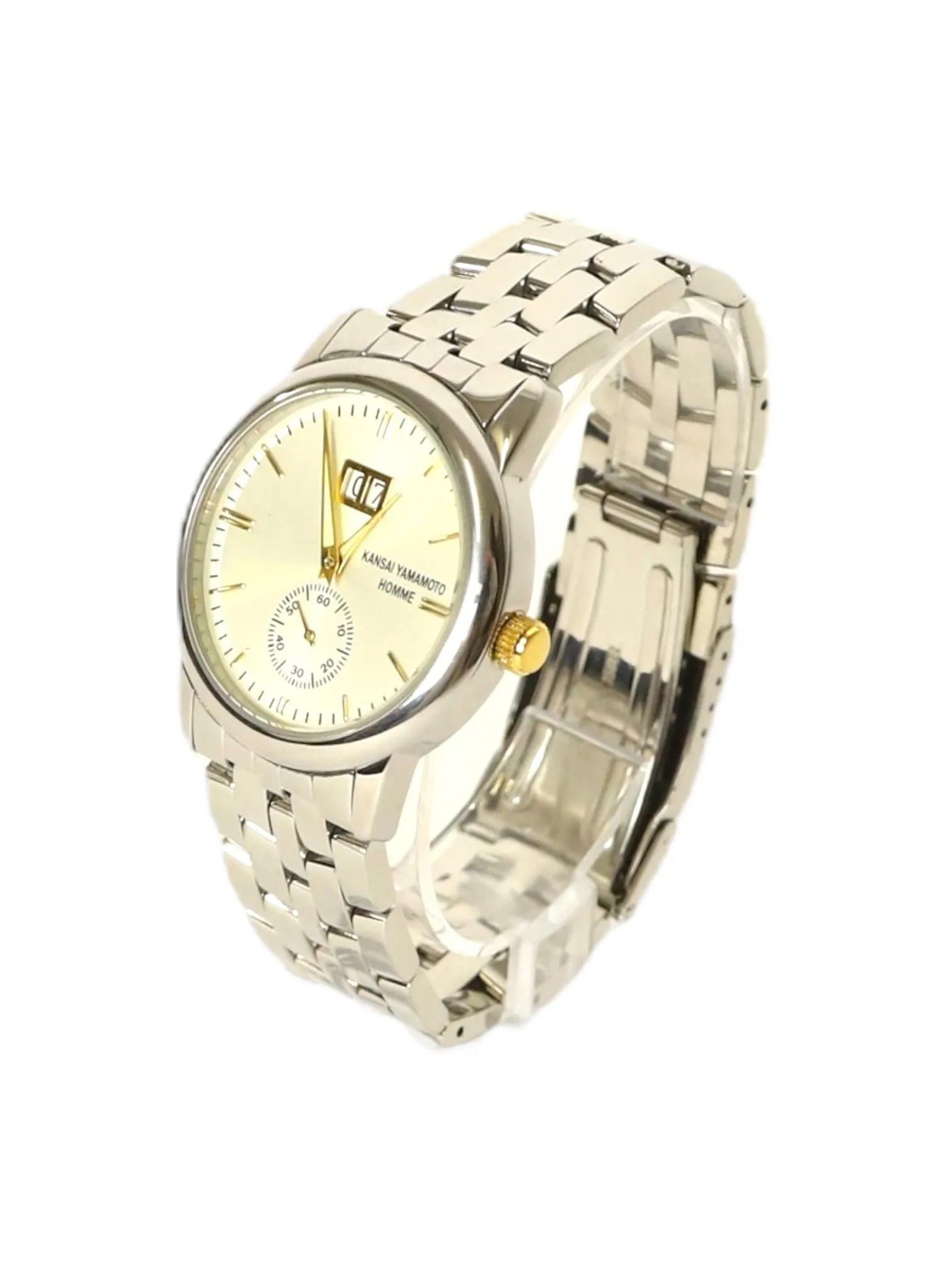 Kansai Yamamoto Stainless Steel Watch