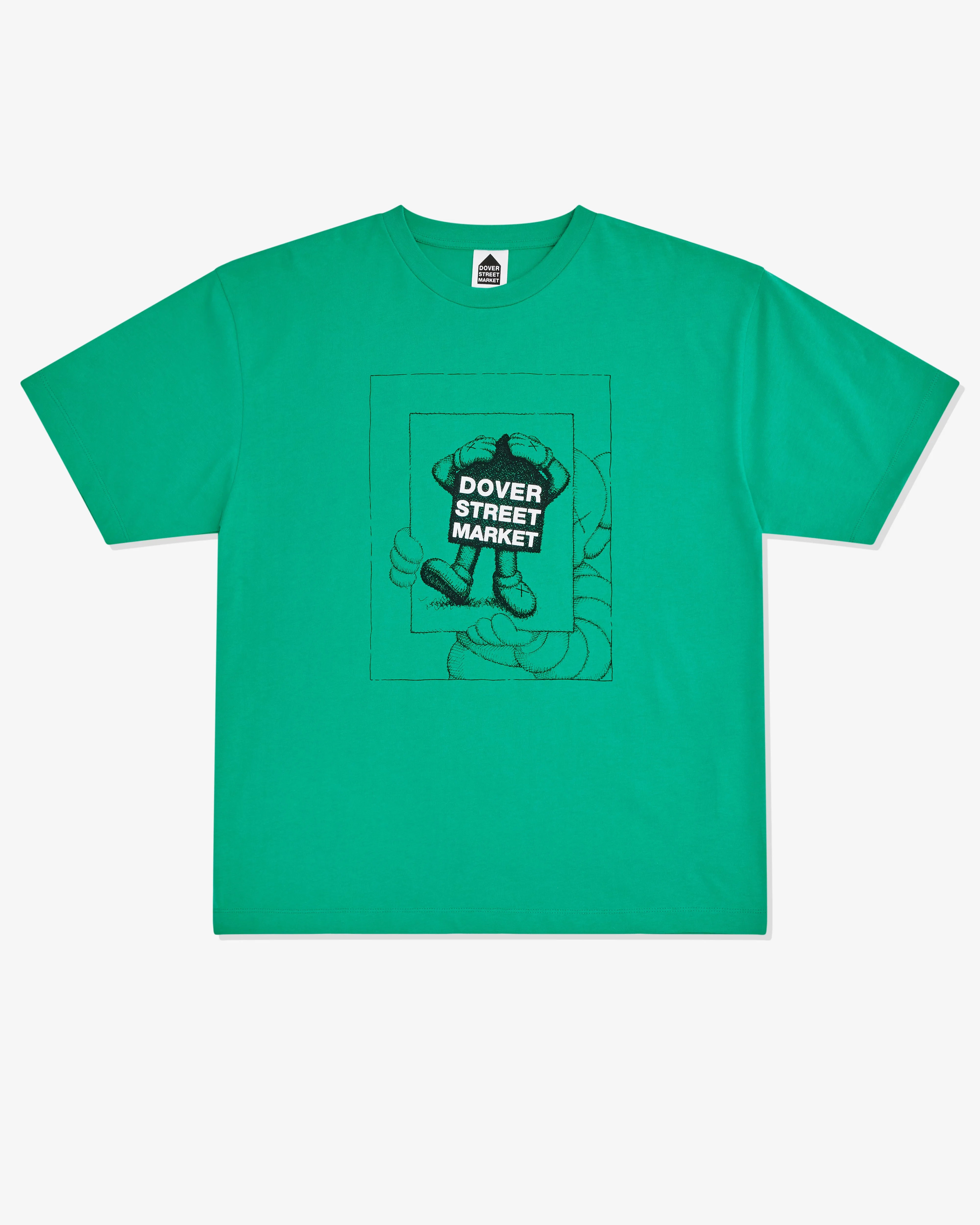 Kaws - DSM Logo T-Shirt - (Dark Green)